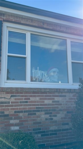 Skeletons after Halloween😆 Don’t worry. We do displays for all the holidays. These guys were just bored inside😆 #Halloween #skeletons #halloweendecor | Skeletons on Kerth Road