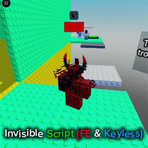 Invisible Script FE (Keyless) #robloxscript #script