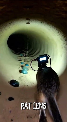 Algerian Sand Gerbil POV Wildlife Footage