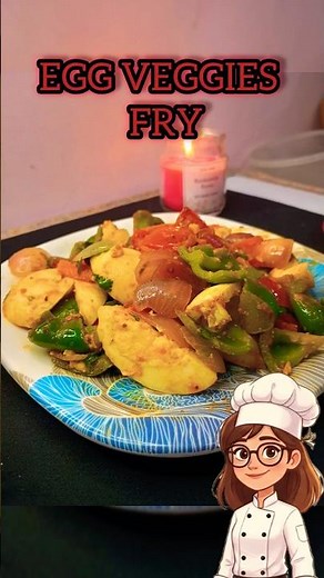 2 Eggs + Veggies = Perfect Evening Snack 🍳🔥