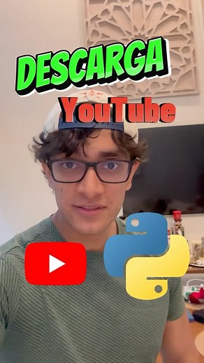 Descarga videos de youtube con python. #python #programacion #pythonprogramming | Pildoras de programación