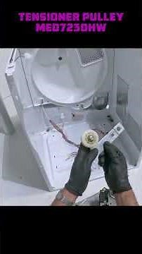 3/8" Socket Trick: Idler Pulley Removal #diy #dryerrepair