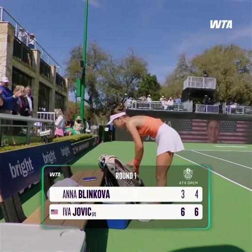 Watch the Match Highlights from Anna Blinkova vs. Iva Jovic in Round 1 in Austin! #ATXOpen | WTA