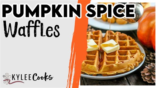 Pumpkin Spice Waffles