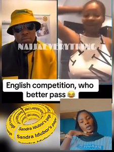 English in trouble 🤣🤣🤣🤣 Must Watch 😂😂 | Sandra Idubor's Page