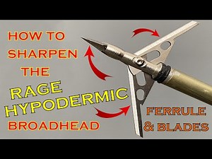 [#67] how to sharpen a mechanical broadhead