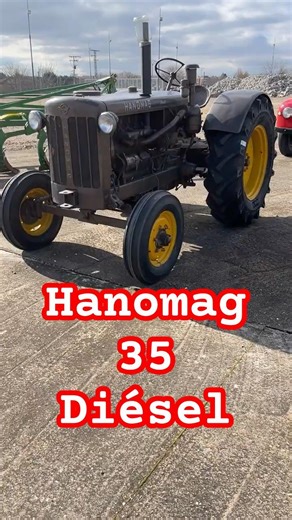 Classic Hanomag 35 Diesel Tractor #agriculturalmachinery #tractor #classics #agriculture #farming