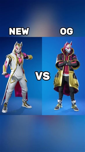 OG vs NEW Fortnite Skins #fortnite #shorts
