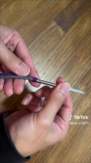 パラコードブレスレットの作り方