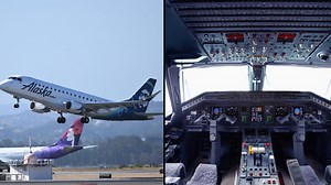 Off-duty pilot accused of 'trying to crash' Alaska Airlines plane with 80 passengers on board