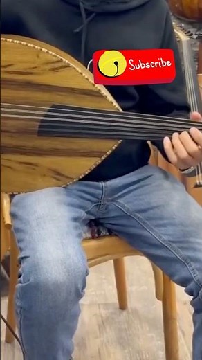 Professional Electric Shami Oud Traditional Arabic String Instrument with Amplifier Handmade