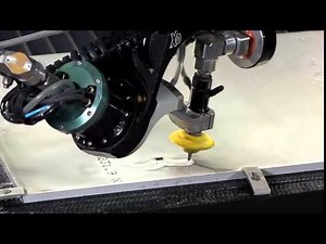 Cutting Aluminum with a Flow Waterjet
