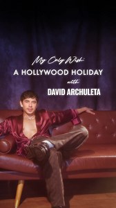 Take action this season and you could find yourself in Hollywood for an unforgettable night with David Archuleta. Flights, hotel, dinner, and a meet & greet are all part of the magic. | David Archuleta