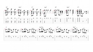 爵士吉他曲（Georgia on my mind）吉他谱