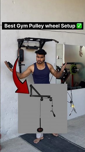 Best gym pulley wheel setup.