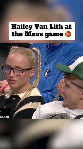 Hailey Van Lith at the Mavs Game - NBA Basketball Highlights