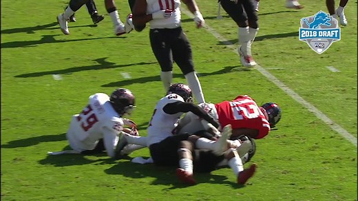 Take a closer look at the #Lions third-round selection, safety Tracy Walker » http://bit.ly/2HylJOj | Detroit Lions