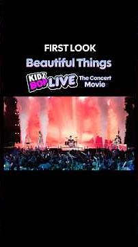 FIRST LOOK at #BeautifulThings from KIDZ BOP LIVE: The Concert Movie-in theaters Jan 2-5 🎟️ #movies