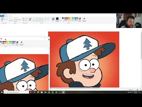 Calcar un dibujo en paint