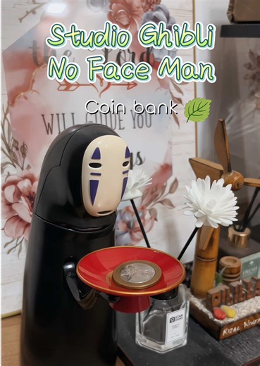 Unboxing the Studio Ghibli No Face Man Coin Bank