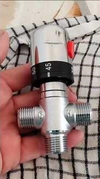 How to install a hot water mixing valve #thermoelectric