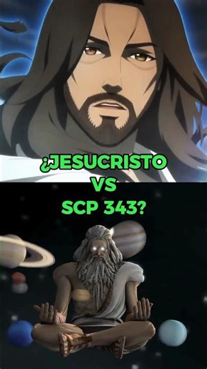 WHO WOULD WIN IN A FIGHT BETWEEN JESUS ​​CHRIST VS SCP 343? #shorts