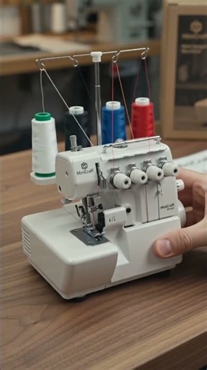MiniCraft Mini Serger Machine #miniature #unboxing #classicminiature
