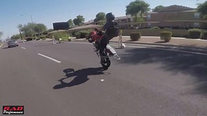 Examples of terrible mini bike riding technique that beginners should never copy