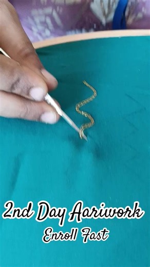 Aari Work for Beginners | Easy Step-by-Step #cidconashik