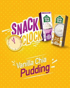 101K views · 727 reactions | Snack O’Clock brings you a yummy and sweet recipe for Vanilla Chia Pudding. Try it and post your go at it in the comments below. #nestlemilkpakcream #SnackOClock #StayHomeStaySweet | Nestlé MilkPak Cream | Facebook