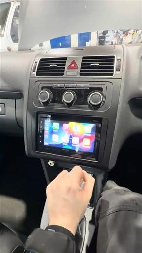 VW Touran Wireless CarPlay, Android Auto Upgrade KENWOOD DMX6523DABS #vw #carplay #caraudio