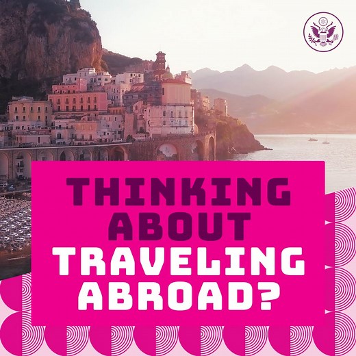 Thinking about traveling abroad? Before confirming your travel plans, review the travel advisory for your destination at travel.state.gov/destination. #TravelSmartFromTheStart | U.S. Department of State