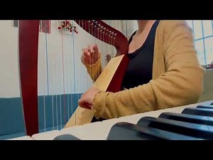 Right Here Waiting 23 string Mini Harp for Beginners