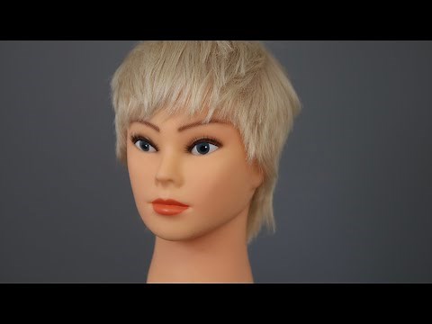 How to cut a short choppy pixie haircut