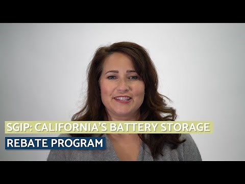 What is the California Self-Generation Incentive Program SGIP Program - U.S. Energy Recovery