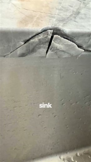 Marble Benchtop Chip Repair | Sink Edge Damage Seamlessly Restored