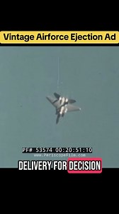 2.9K views · 58 reactions | Vintage Airforce Ejection ad in the 1980s… #fyp #militaryaviation #fighterpilot #fighterjet #aviation #combataviation #AirForce #usaf | Mach Strike | Facebook