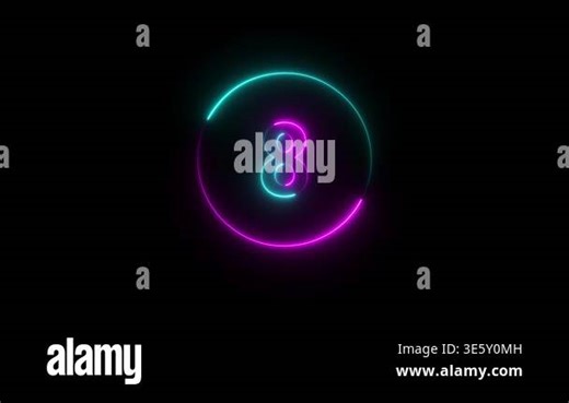 10 to 0 second modern digital countdown timer animation on black background. blue and red color top ten countdown animated for technology video intro Stock Video Footage - Alamy