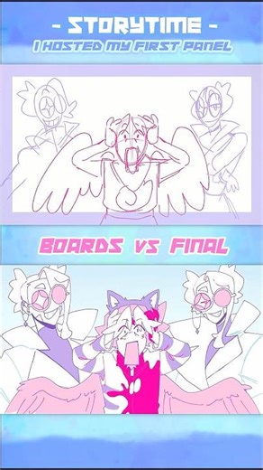 Storyboard vs Final - I Hosted My First Panel (Shot 19)