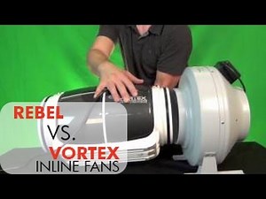 Vortex S-Line 800-600 8 Inch Duct Fan | New Inline Fan From Vortex | Test Comparison Review Demo