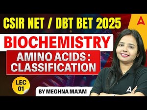 CSIR NET 2025 | DBT JRF 2025 | Biochemistry Part-1 | Life Science Complete Preparation | CSIR NET