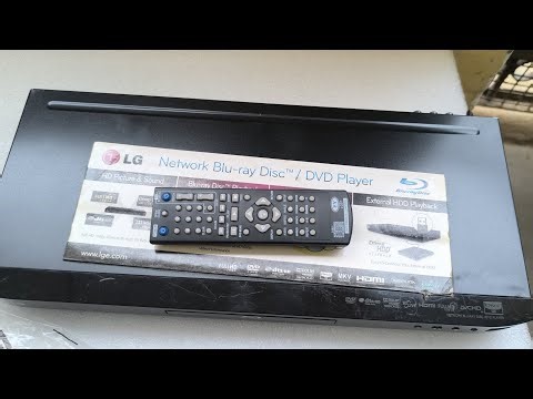 LG Blu Ray player model BD-550 lite used working condition good #hometheater #amplifier #dolbysurrd