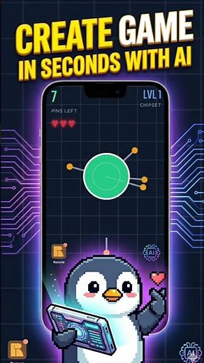 Create a GAME in Seconds with AI! 🤯 #codepulse #ai #gamedev