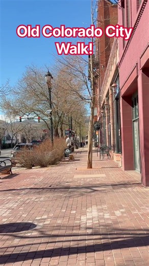 Old Colorado City: Colorado Springs Colorado Walking # #walk #travelvlog #denver #coloradotography