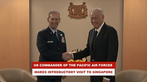 5.4K views · 169 reactions | A warm welcome to the Commander of the U.S. Pacific Air Forces General (GEN) Kenneth S. Wilsbach. GEN Wilsbach who is in Singapore for his introductory visit called on Minister for Defence Dr Ng Eng Hen. His visit underscores the excellent and long-standing defence relations between  and . | Ministry of Defence, Singapore (MINDEF) | Facebook