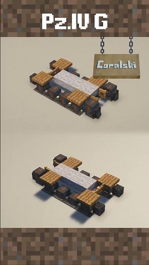 Minecraft Pz.IV (Tank) - Done to One