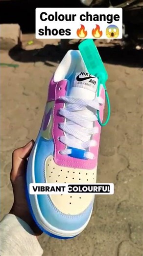 Colour changing shoes under sunlight - Girgit | Business ideas