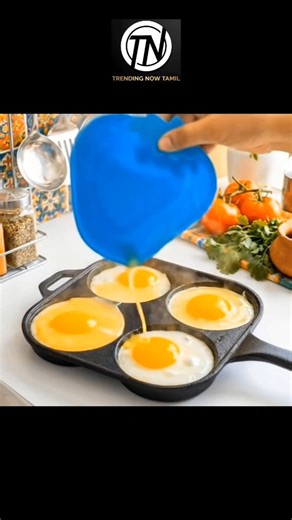 🤩Mini Omelette Pan 4 in 1 #shorts