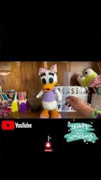 Daisy no podía faltar en los personajes de Disney anímate a tejerla