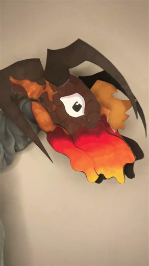 i love my wings of fire cutie cuff!! | CHECK MY COMMUNITY POST!! #shorts #dragonpuppets #foryou #art